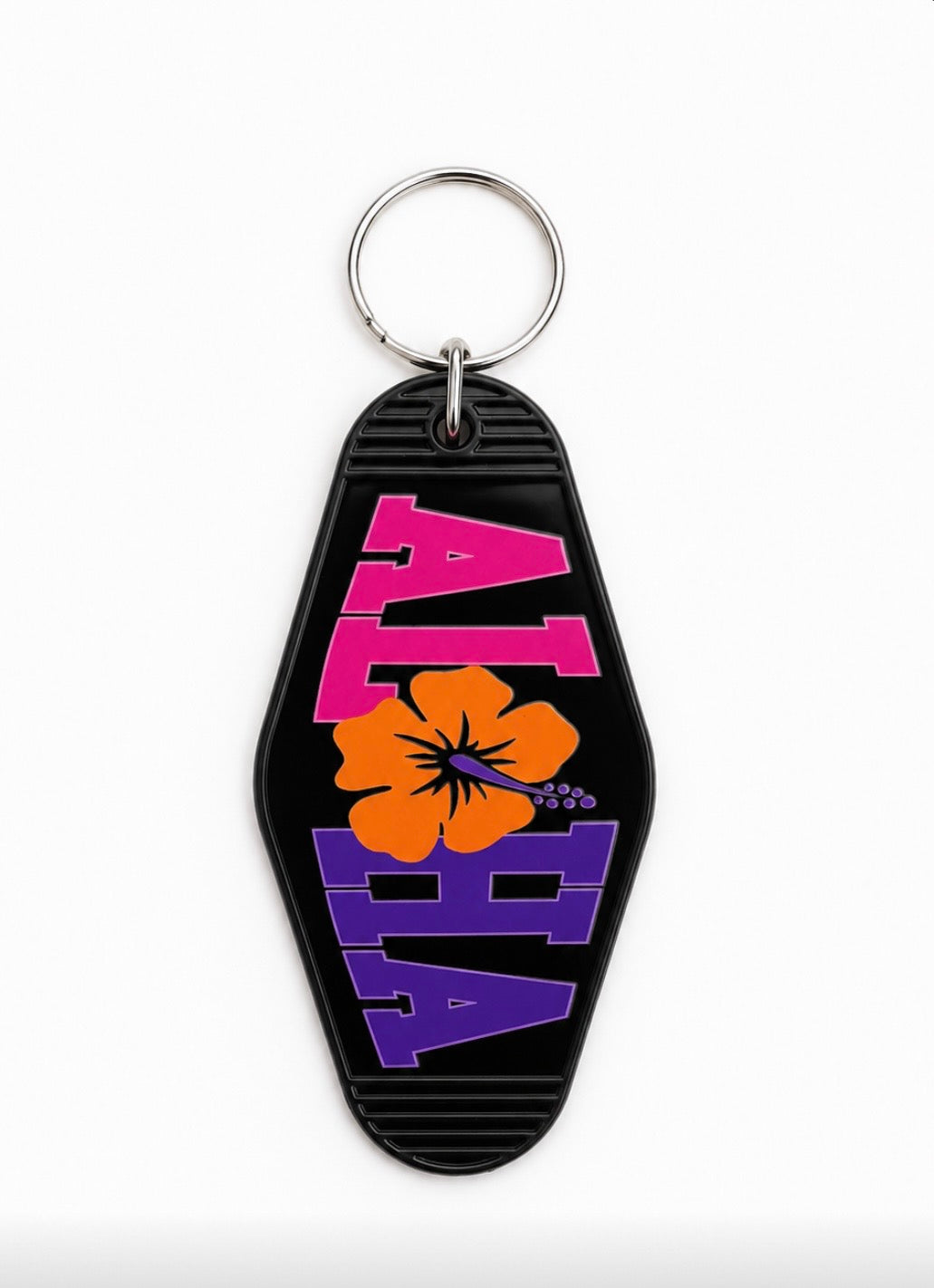 Black aloHA Keychain