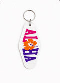 White aloHA Keychain